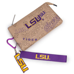 Louisiana State University Fighting Tigers Wristlet