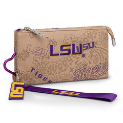 Louisiana State University Fighting Tigers Wristlet