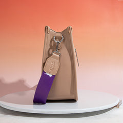 Texas Christian University Horned Frogs Crossbody Purse With Wristlet Keychain