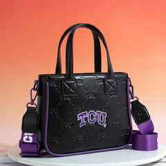 Texas Christian University Horned Frogs Crossbody Tote Bag