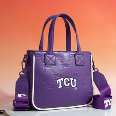 Texas Christian University Horned Frogs Crossbody Tote Bag