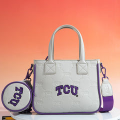 Texas Christian University Horned Frogs Crossbody Tote Bag
