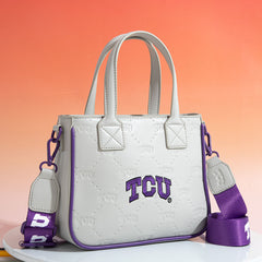 Texas Christian University Horned Frogs Crossbody Tote Bag