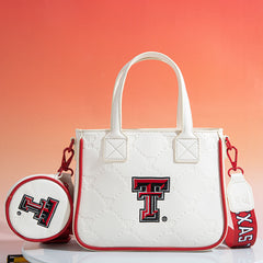 University of Texas Tech Red Raiders Crossbody Tote Bag