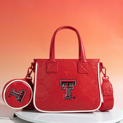 University of Texas Tech Red Raiders Crossbody Tote Bag