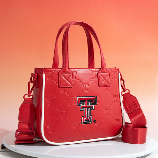 University of Texas Tech Red Raiders Crossbody Tote Bag