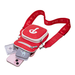 MLB Philadelphia Phillies Crossbody Bag-Red