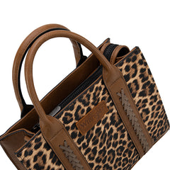 Wrangler Leopard Print Concealed Carry Tote