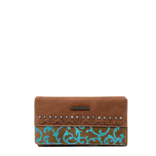 Trinity Ranch Hair On Cowhide Collection Wallet