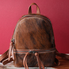 Trinity Ranch Hair-On Cowhide Collection Mini Backpack