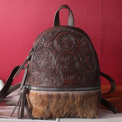 Trinity Ranch Hair-On Cowhide Collection Mini Backpack