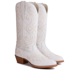 Women's Bright Side Embroidered Round Toe Western Boots