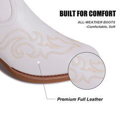 Women's Bright Side Embroidered Round Toe Western Boots