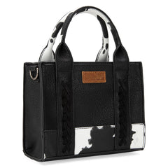 Wrangler Cow Print Accents Mini Tote Bag