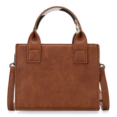 Wrangler Cow Print Accents Mini Tote Bag