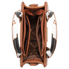 Wrangler Cow Print Accents Mini Tote Bag