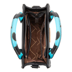 Wrangler Cow Print Accents Mini Tote Bag