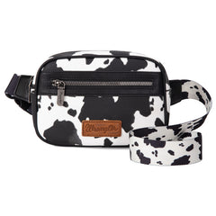 Wrangler Cow Print Belt Bag/Fanny Pack