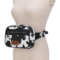Wrangler Cow Print Belt Bag/Fanny Pack