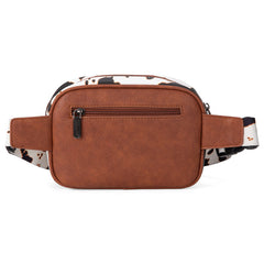 Wrangler Cow Print Belt Bag/Fanny Pack