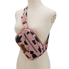 Wrangler Cow Print Belt Bag/Fanny Pack