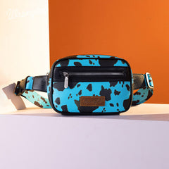 Wrangler Cow Print Belt Bag/Fanny Pack