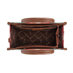 Wrangler Southwestern Print Canvas Tote Bag