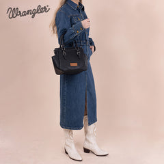 Wrangler Carry-All Buckle Tote/Crossbody