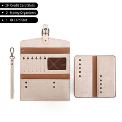 Wrangler Western Tri-fold RFID Wallet/Wristlet With Detachable Credit Card Holder