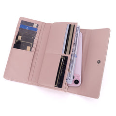 Wrangler Western Floral Tooled Tri-fold RFID Wallet/Wristlet