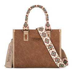 Wrangler Aztec Print Tote/Crossbody
