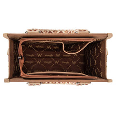 Wrangler Aztec Print Tote/Crossbody