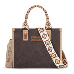 Wrangler Aztec Print Tote/Crossbody