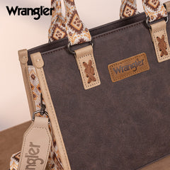 Wrangler Aztec Print Tote/Crossbody