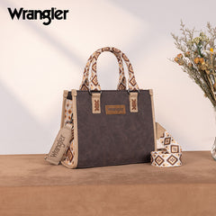 Wrangler Aztec Print Tote/Crossbody