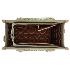 Wrangler Aztec Print Tote/Crossbody