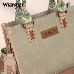 Wrangler Aztec Print Tote/Crossbody
