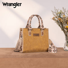 Wrangler Aztec Print Tote/Crossbody