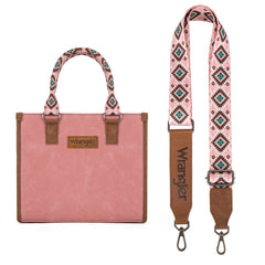 Wrangler Aztec Print Tote/Crossbody