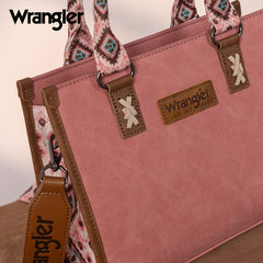 Wrangler Aztec Print Tote/Crossbody