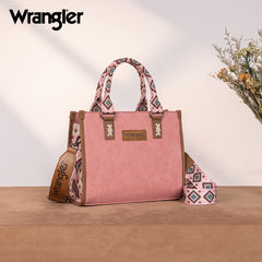 Wrangler Aztec Print Tote/Crossbody