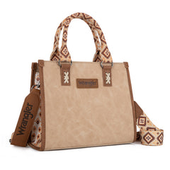 Wrangler Aztec Print Tote/Crossbody