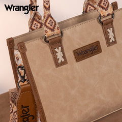 Wrangler Aztec Print Tote/Crossbody