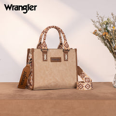 Wrangler Aztec Print Tote/Crossbody