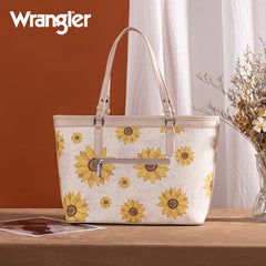 Wrangler Sunflower Print Tote Bag