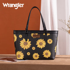 Wrangler Sunflower Print Tote Bag