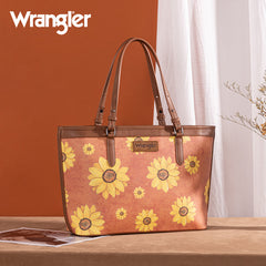 Wrangler Sunflower Print Tote Bag
