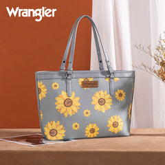 Wrangler Sunflower Print Tote Bag