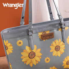 Wrangler Sunflower Print Tote Bag
