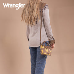 Wrangler Sunflower Print Mini Crossbody Bag